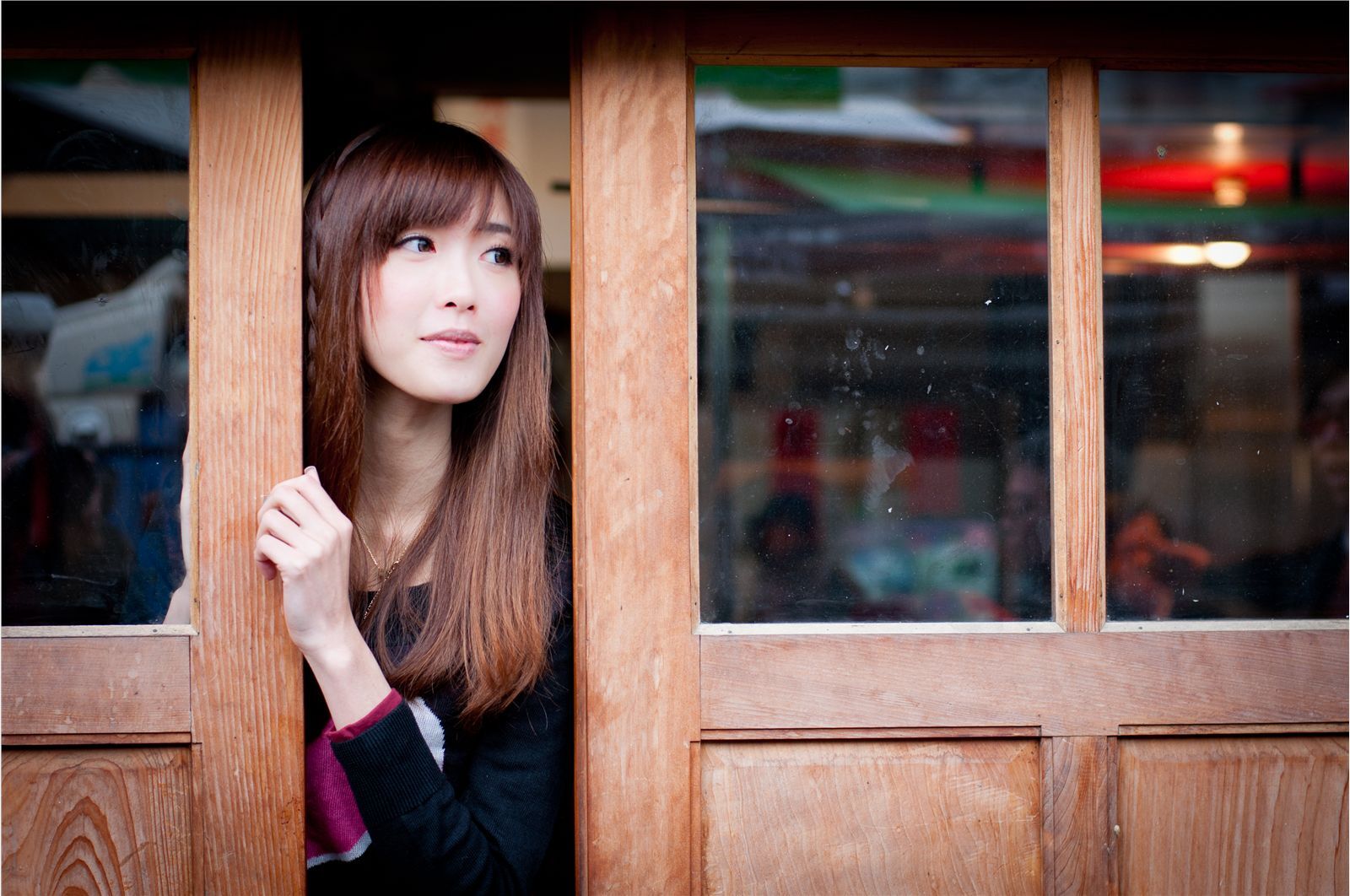 台湾清纯美女 Kila晶晶 高清街拍写真